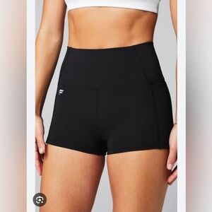 Black fabletics shorts spandex